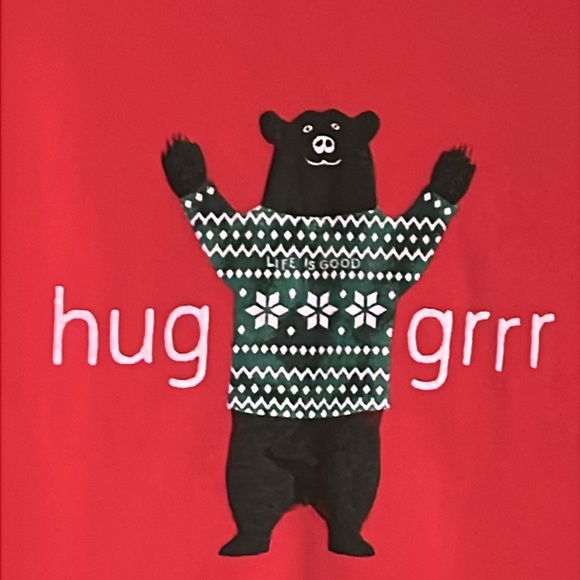 Life Is Good L long sleeve T-shirt, dropped shoulders. Excellent condition. - Picture 3 of 4